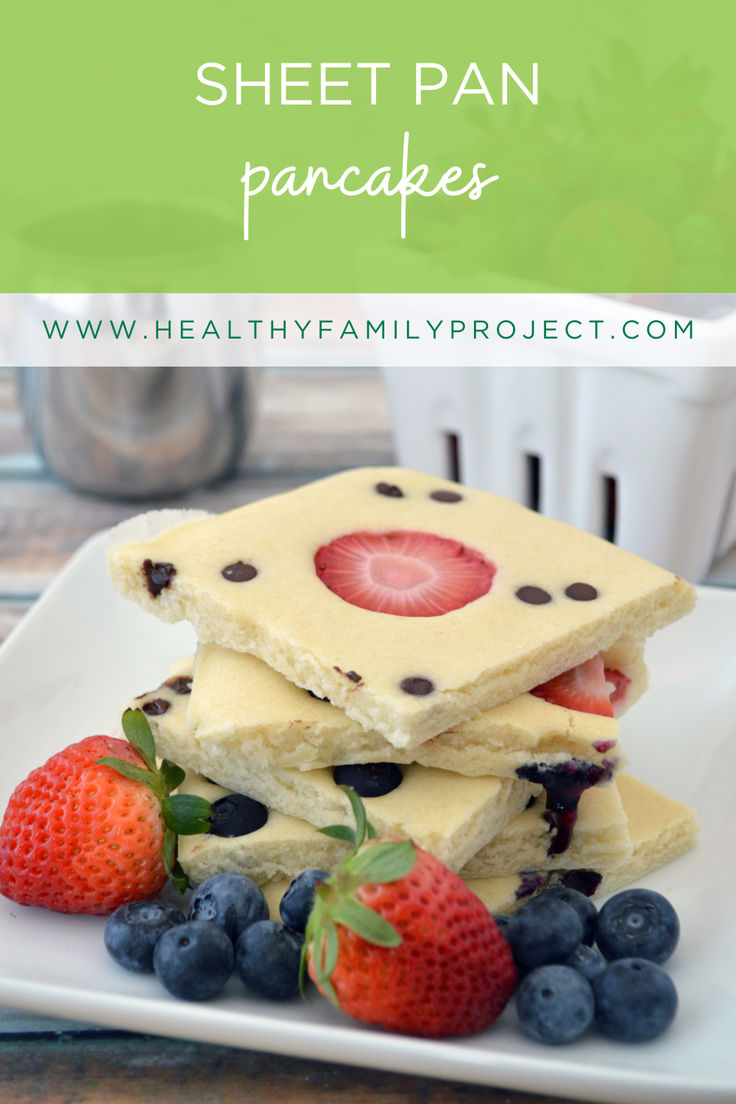 No-Flip Sheet Pan Pancakes: Easy Oven Baked Breakfast for a Crowd